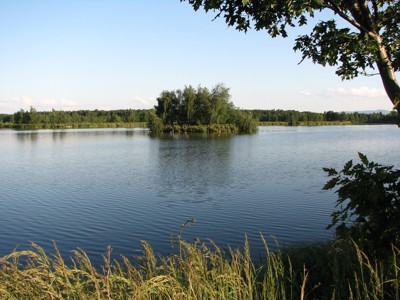 Jezioro w Oświęcimiu